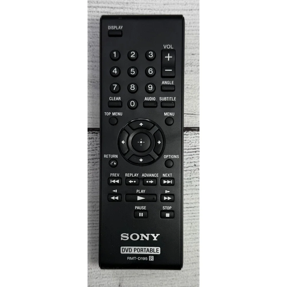 Genuine Sony RMT-D195 DVD Portable Player Remote Control -‎ Tested